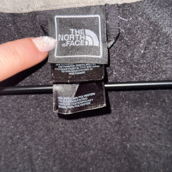 The North Face Flashdry Zip Up Jacket Black Polyester Blend Women Size Small - Picture 9 of 11